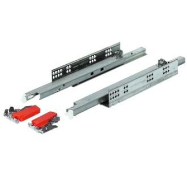 Restposten 2 Set verfügbar! TANDEM plus BLUMOTION Vollauszug, 50 kg, NL=580 mm mit Kupplungen